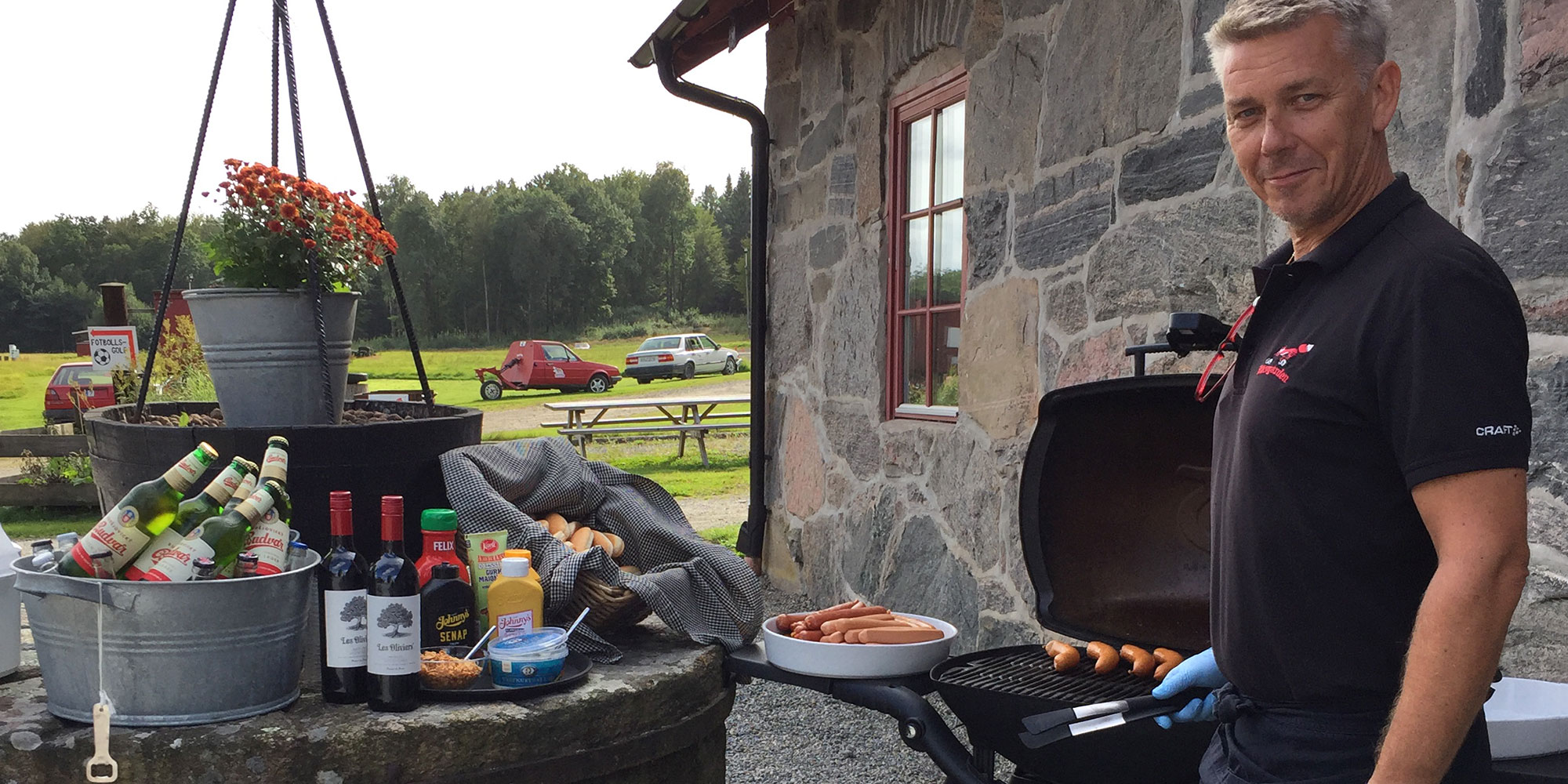 Grillning på Rävgården